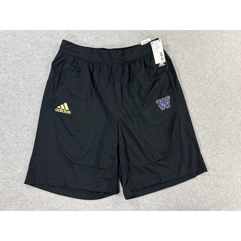 NWT Washington Huskies Athletic Dept Shorts (Men's Medium) Black -